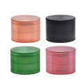 Aircraft Aluminum 56MM 4 Piece Weed Grinder Herb Grinder With Sharp Diamond Teeth Herb Crusher Smoking accessories